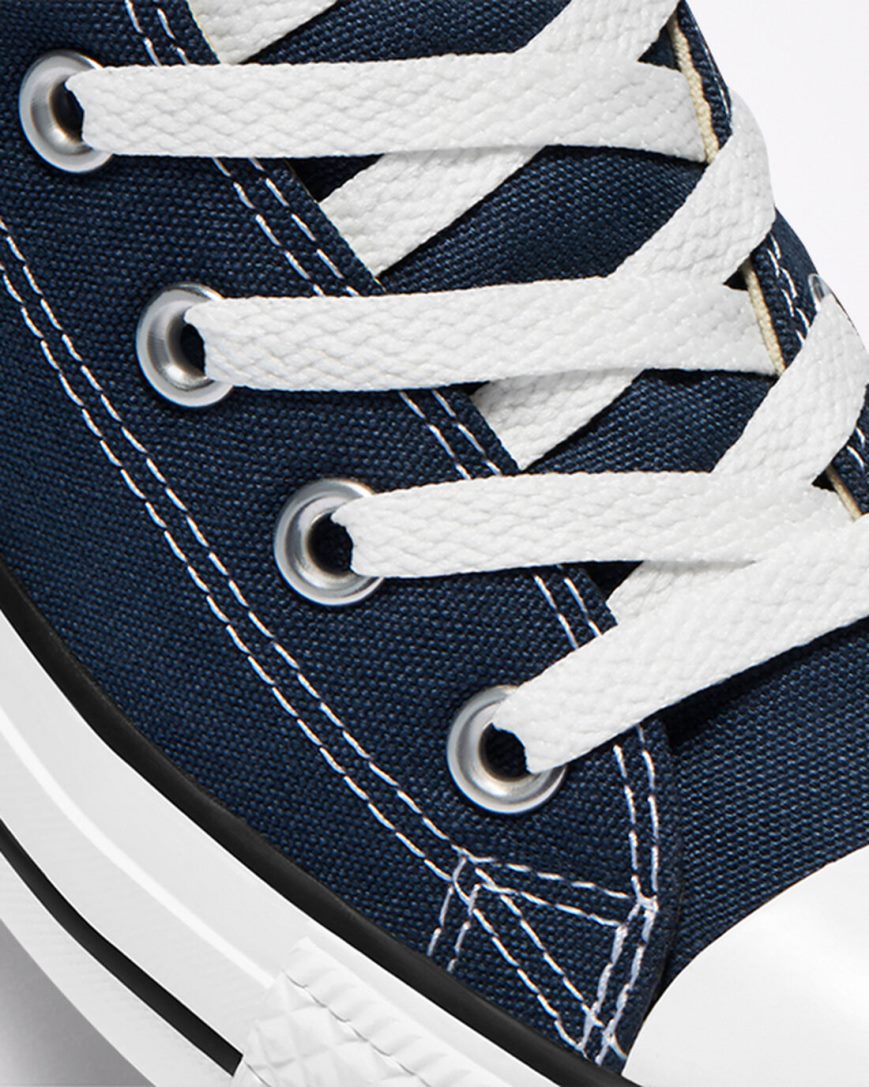 Tenis Converse Chuck Taylor All Star Classicos Cano Alto Masculino Azul Marinho | PT C003745